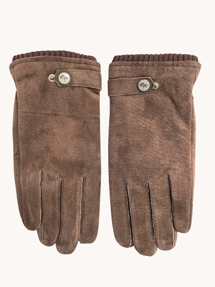 Glove suede