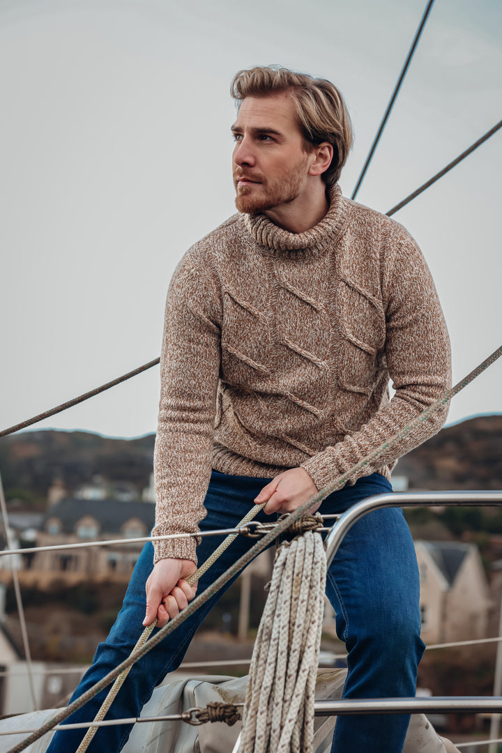 Turtleneck cable