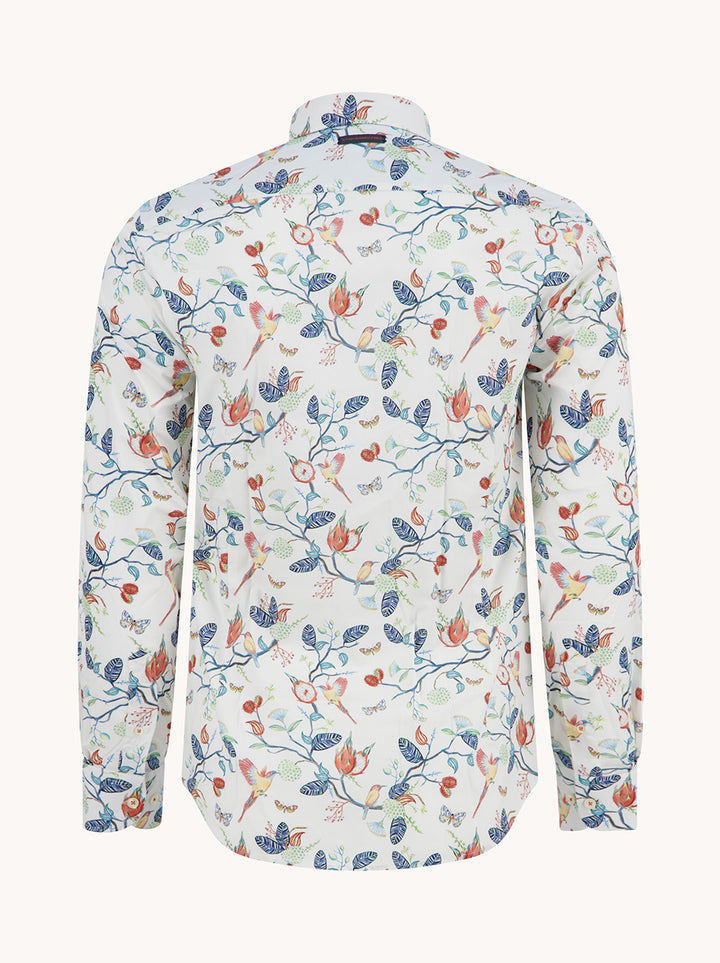 Shirt birdy blooms