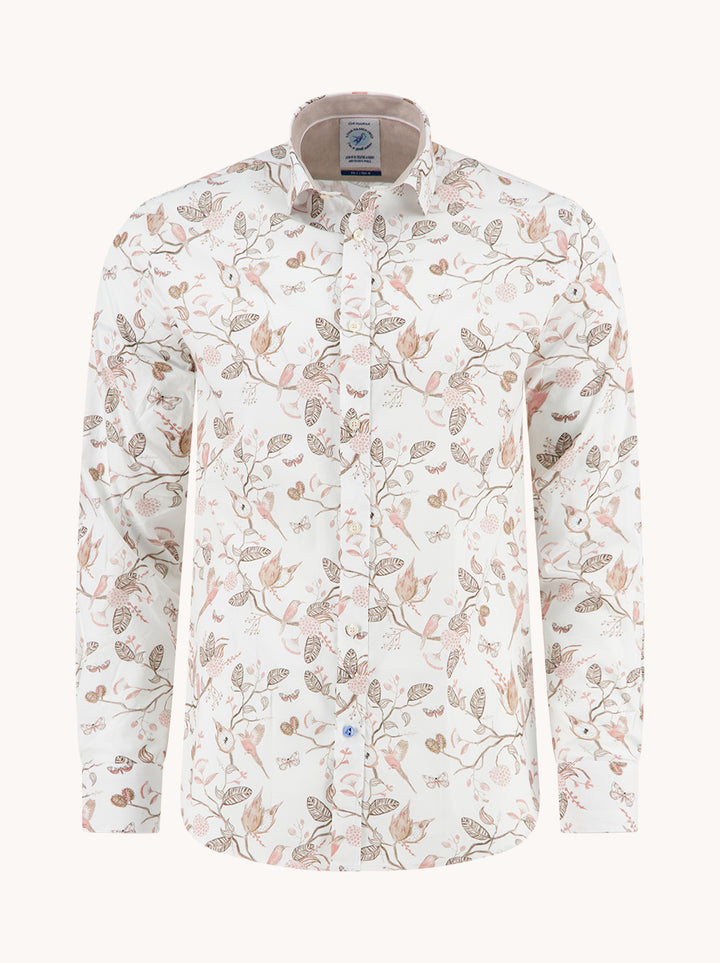 Shirt birdy blooms