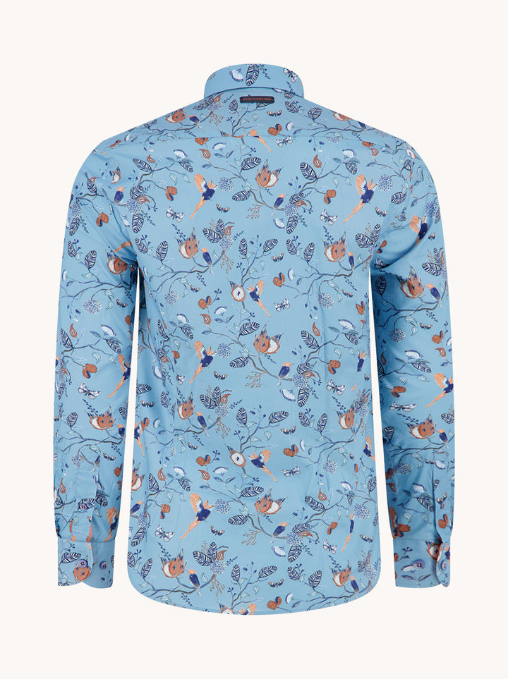 Shirt birdy blooms