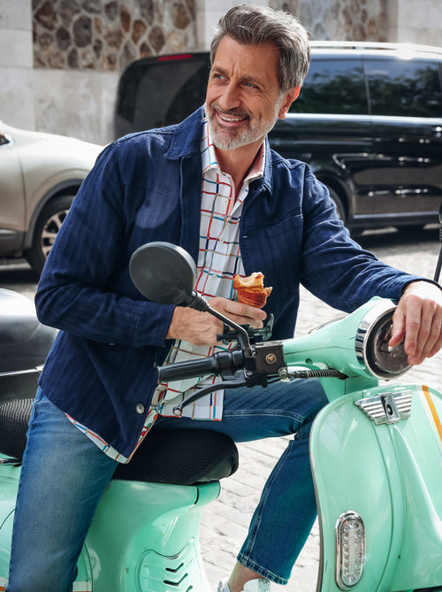 Overshirt Herringbone