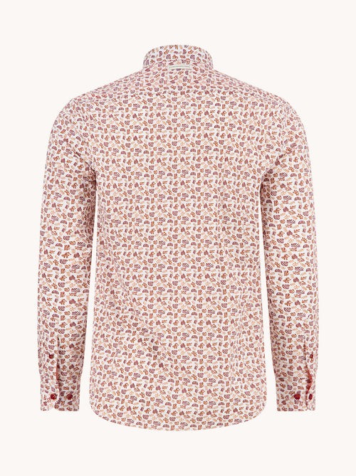 Shirt watercolor leaves