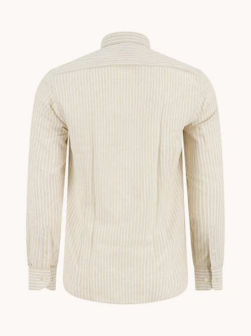 Shirt linen stripe
