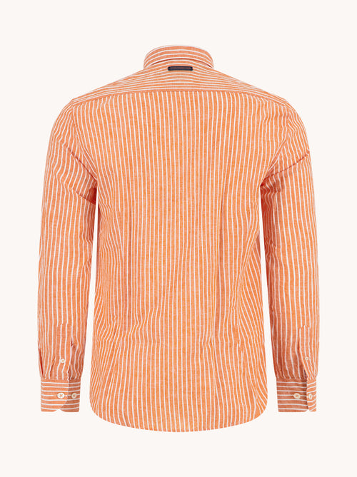 Shirt linen stripe