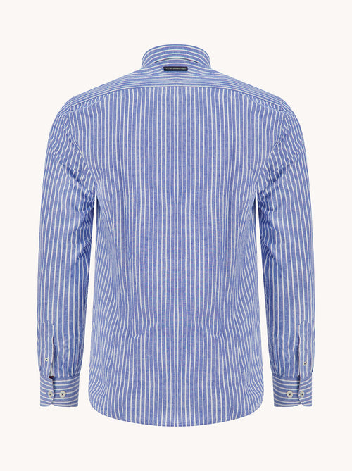 Shirt linen stripe