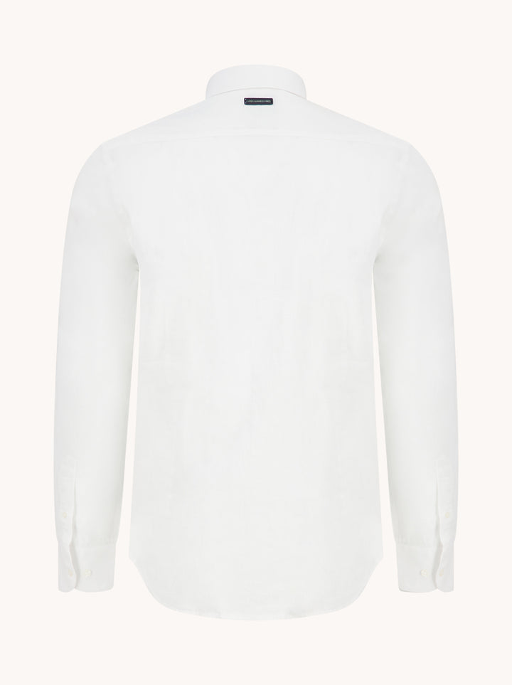 Shirt linen embroidery