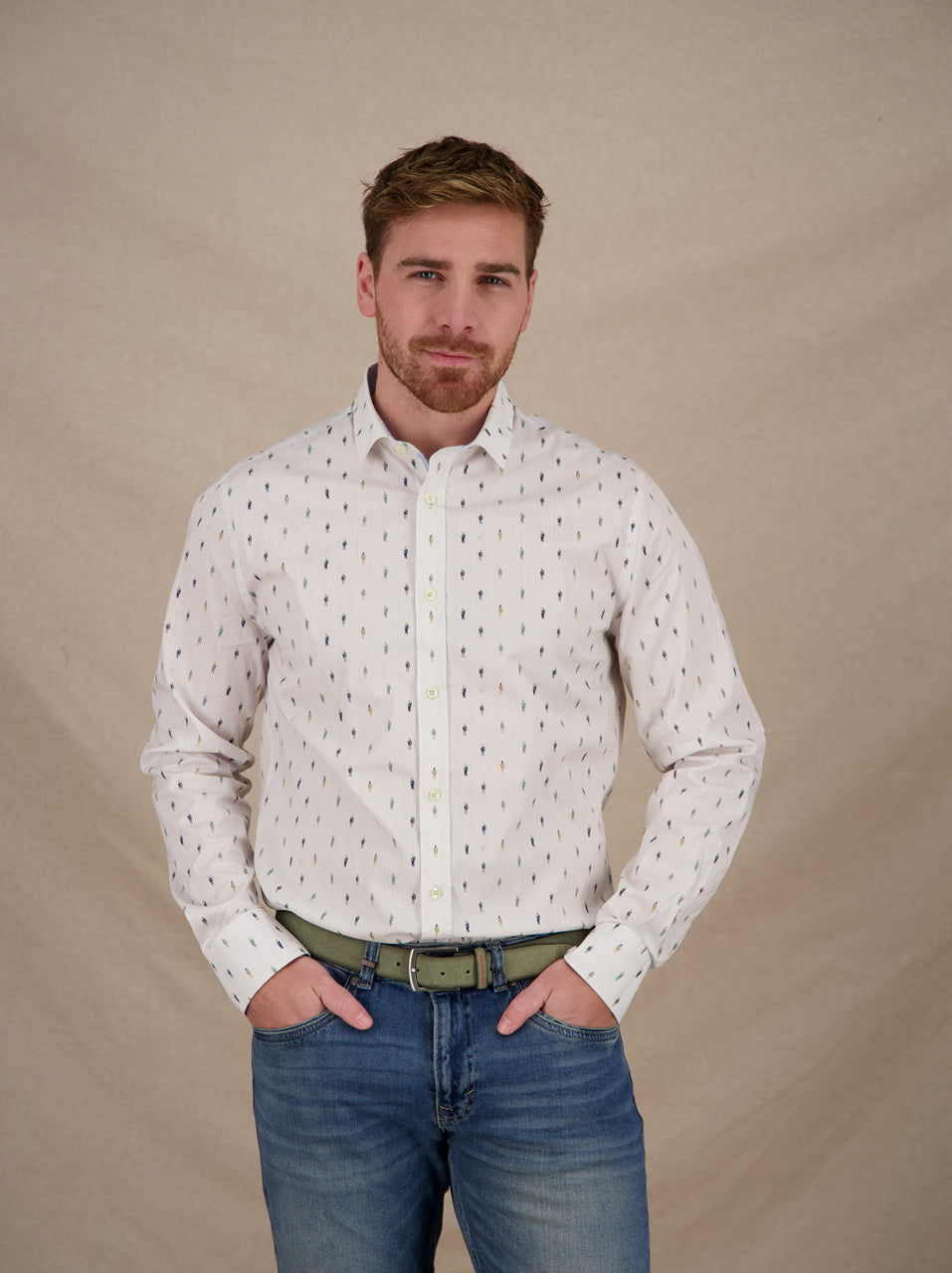 Shirt Van Gogh Pattern