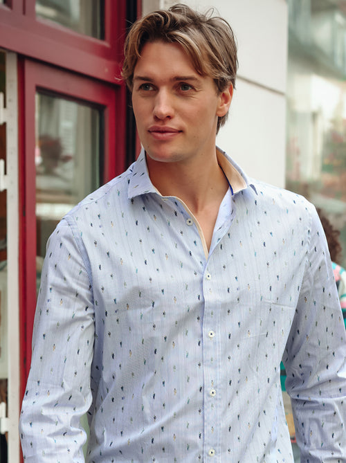 Shirt Van Gogh Pattern