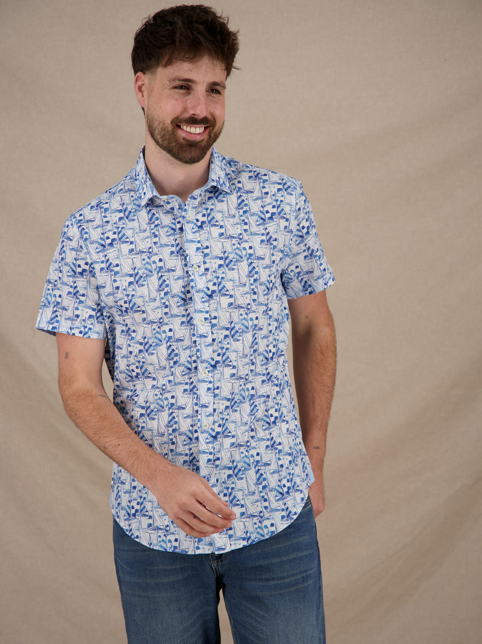 Hemd SS Sailing Boats