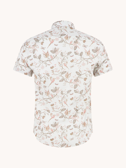 Hemd SS Birdy Blooms