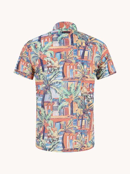 Hemd SS Tropical Sketch