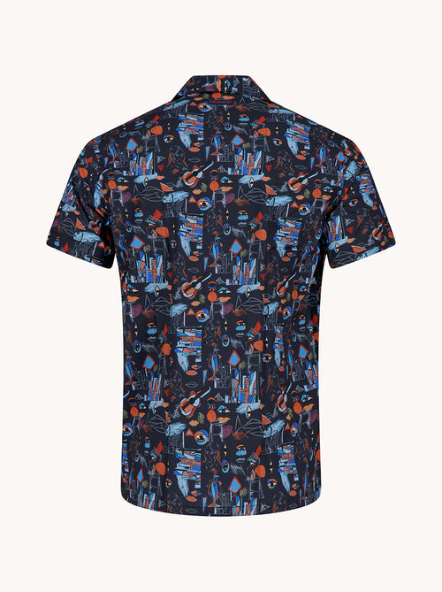 Overhemd SS Cubist