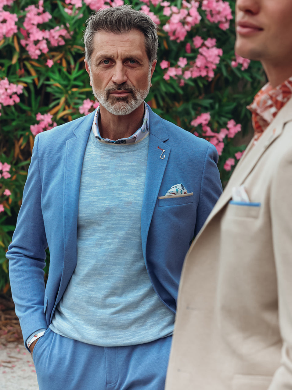 Blazer Mélange Piqué