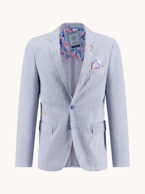 Blazer Linen Look