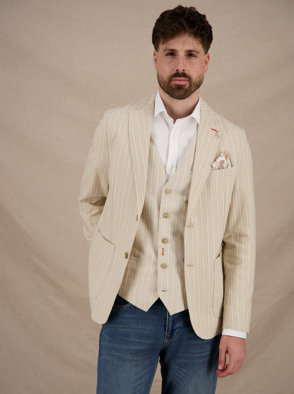 Blazer Structure Stripe