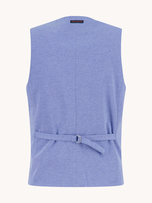 Weste Melange Piqué