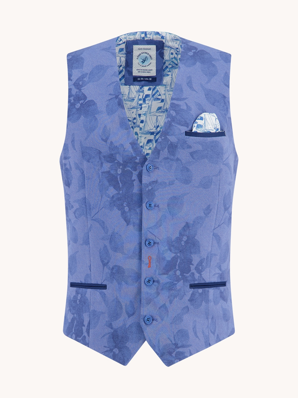Waistcoat Printed Piqué