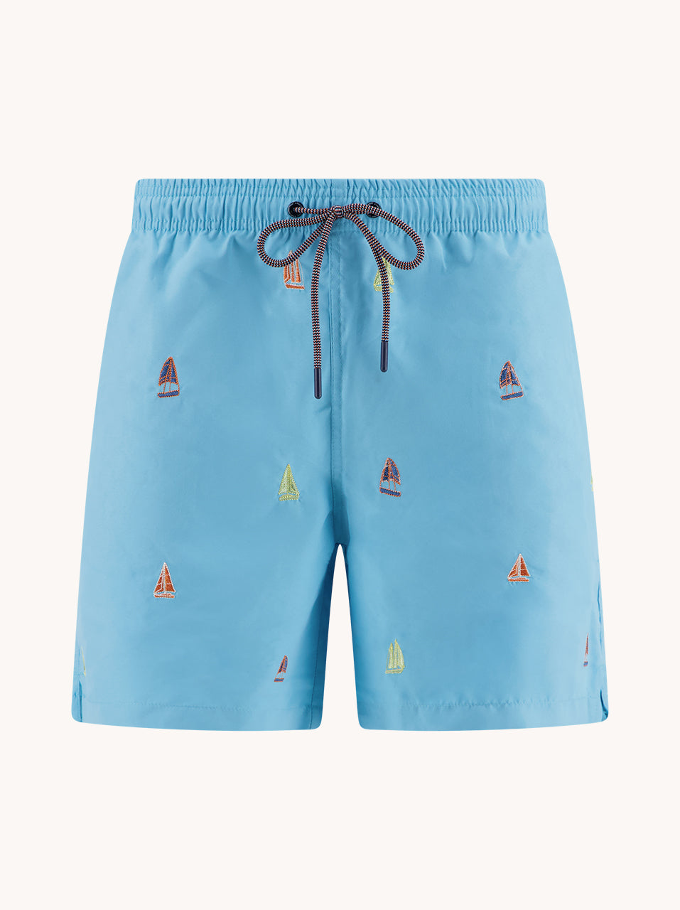 Swimshort Sailing Boats Embroidery