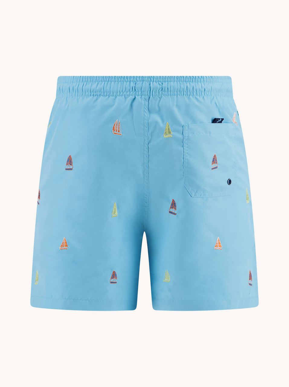 Swimshort Sailing Boats Embroidery