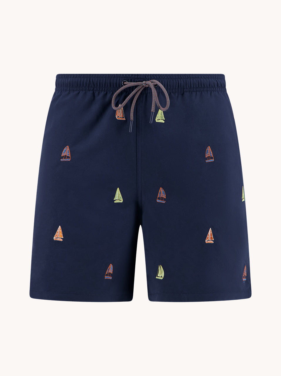 Swimshort Sailing Boats Embroidery
