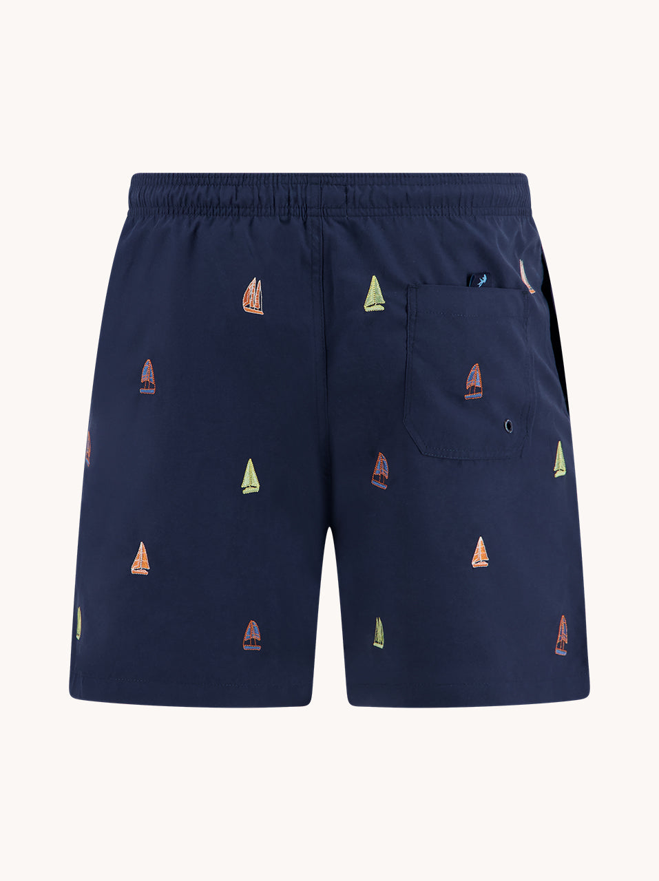 Swimshort Sailing Boats Embroidery