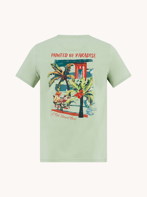 T-Shirt Palm Painting