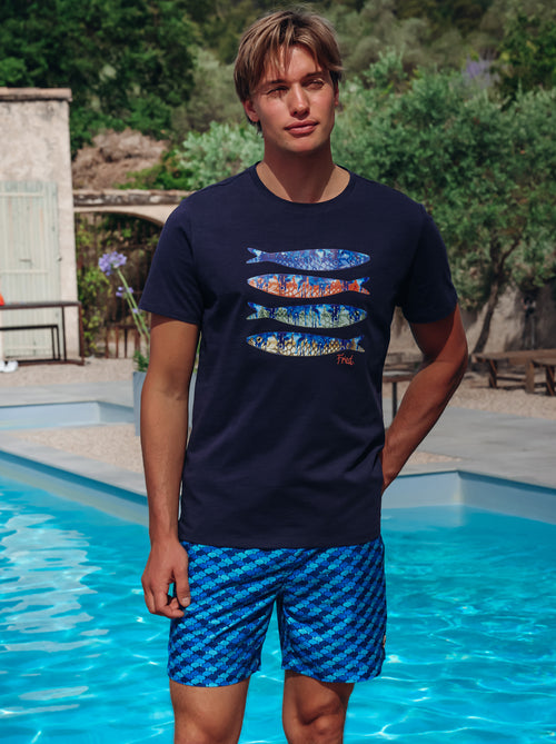 T-Shirt Fish Print (boy)