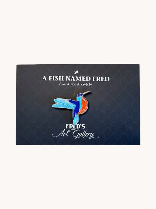Fred's Art Gallery pin