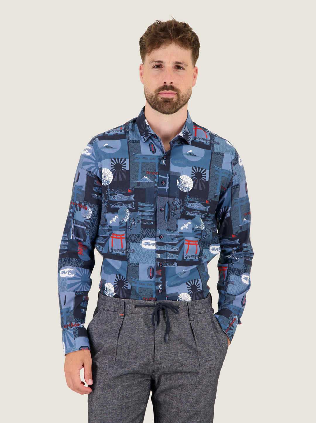 Shirt oriental