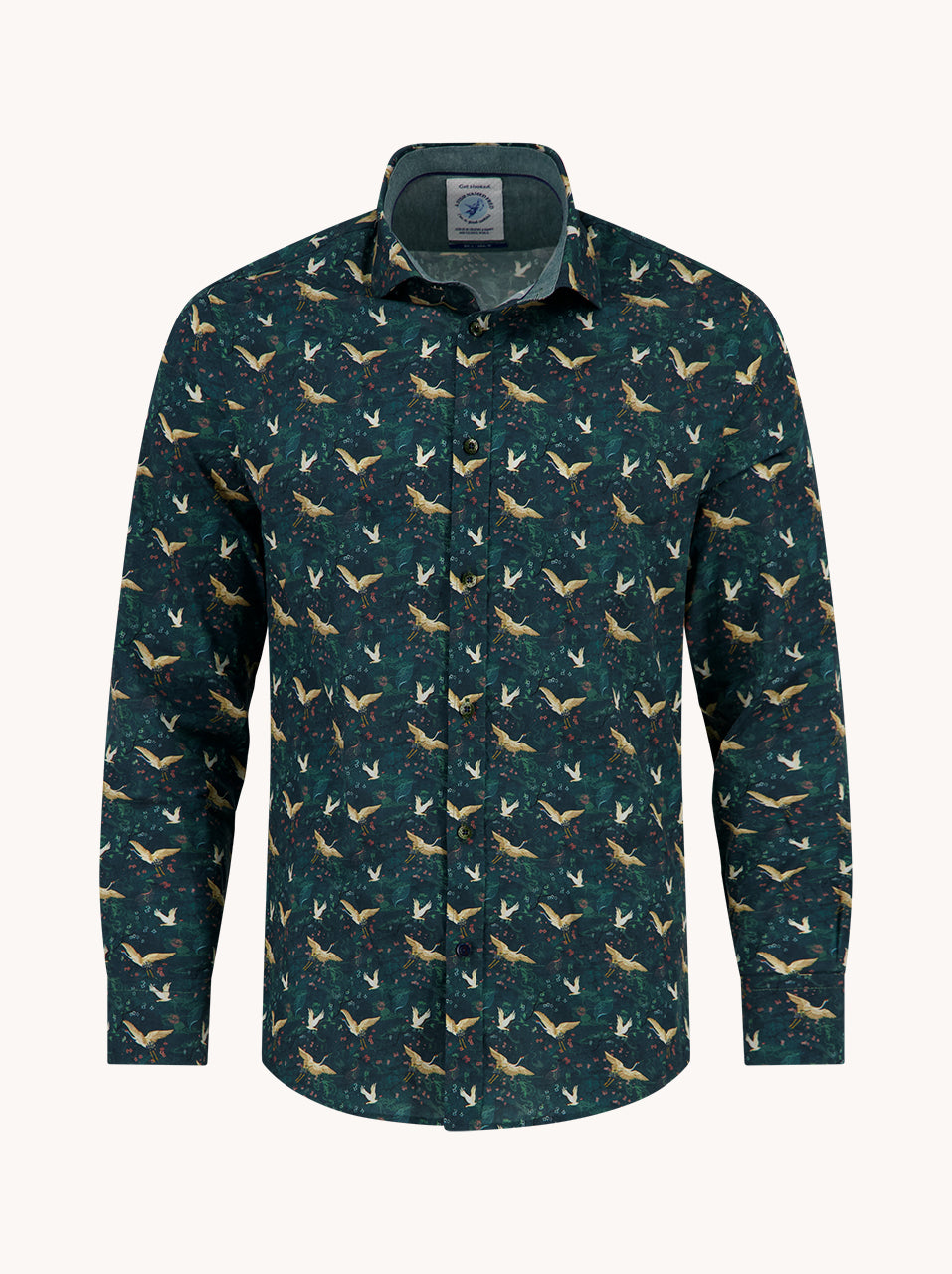 Overhemd Kraanvogelhemel