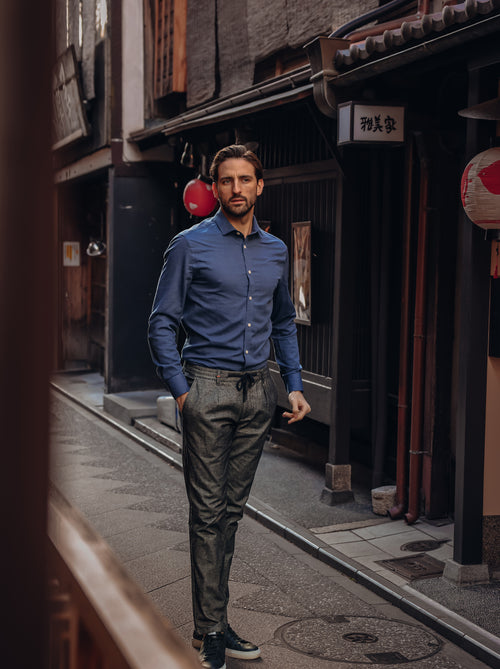 Hemd Gebürsteter Twill