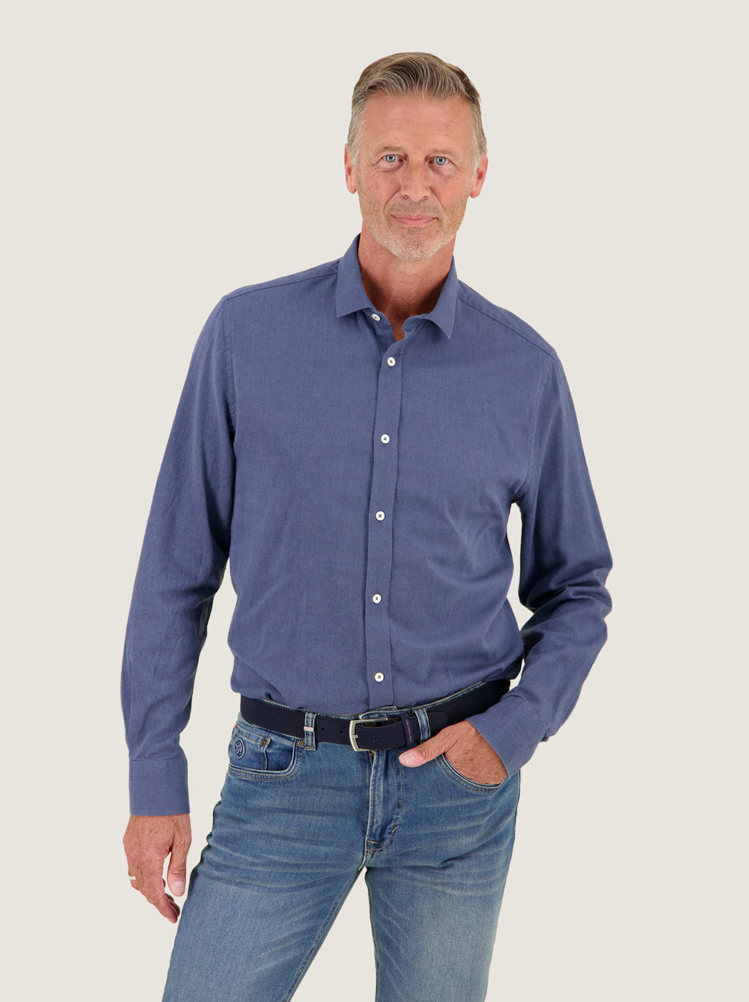 Hemd Gebürsteter Twill