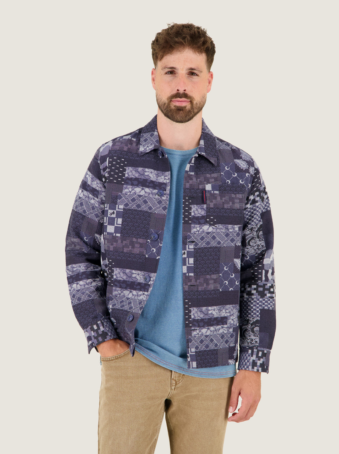 Overshirt indigo