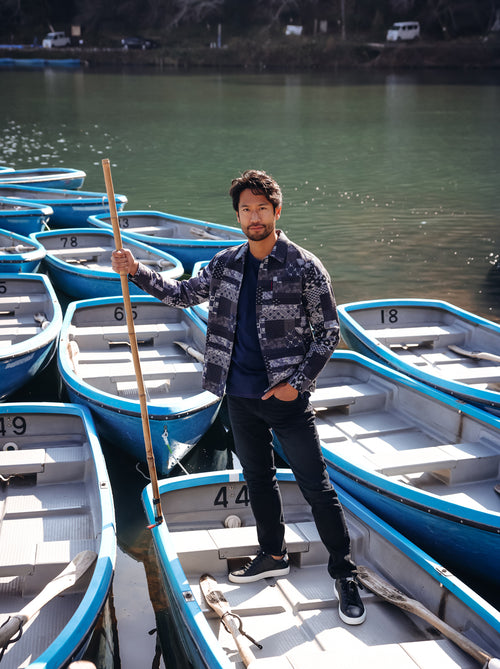 Overshirt indigo