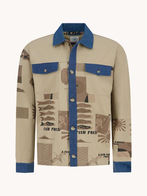 Overshirt oriental