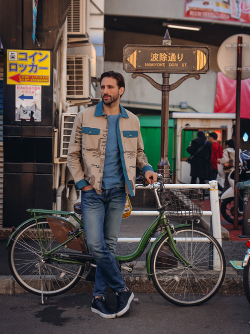 Overshirt oriental