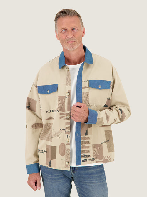 Overshirt oriental