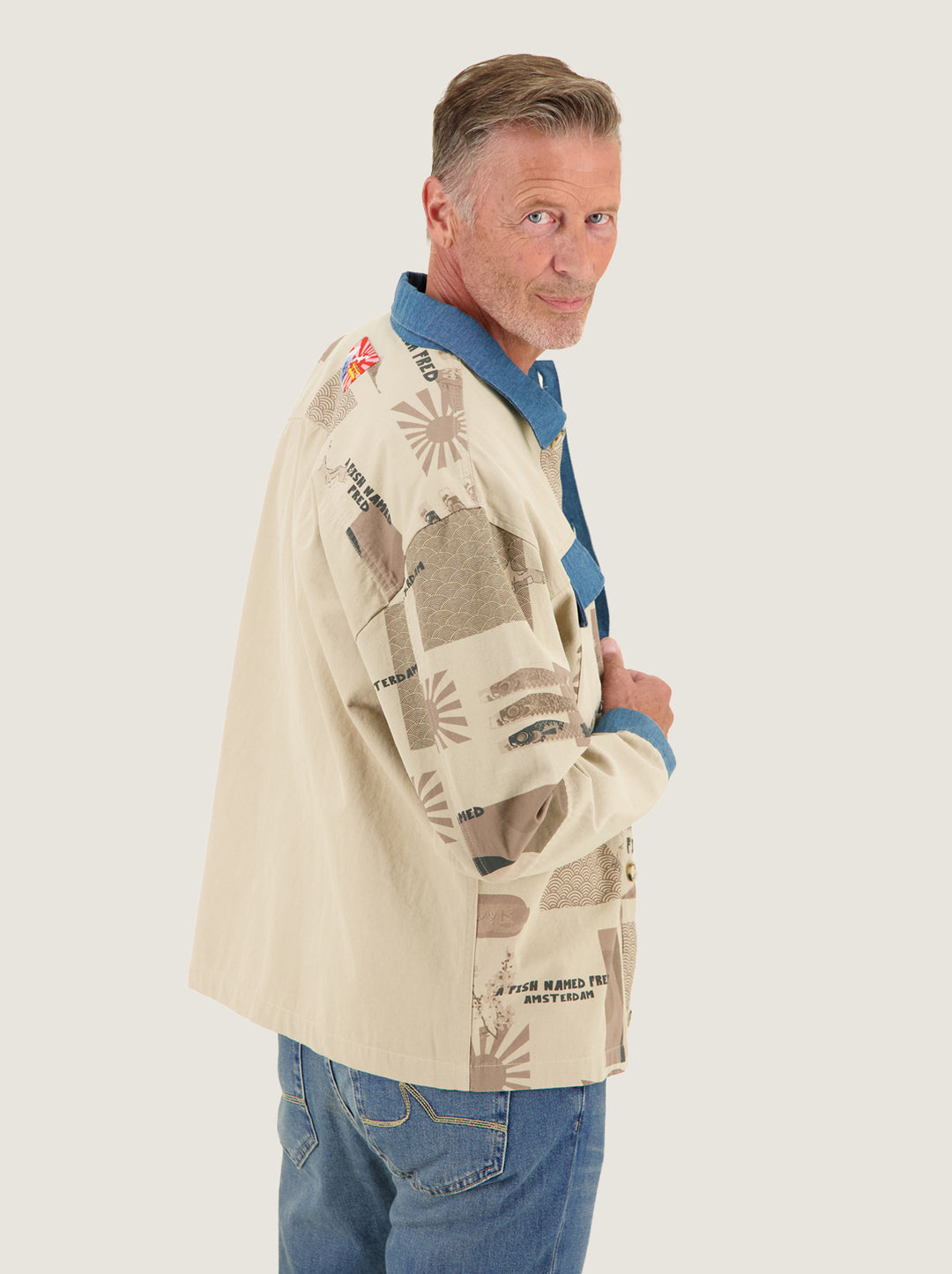 Overshirt oriental