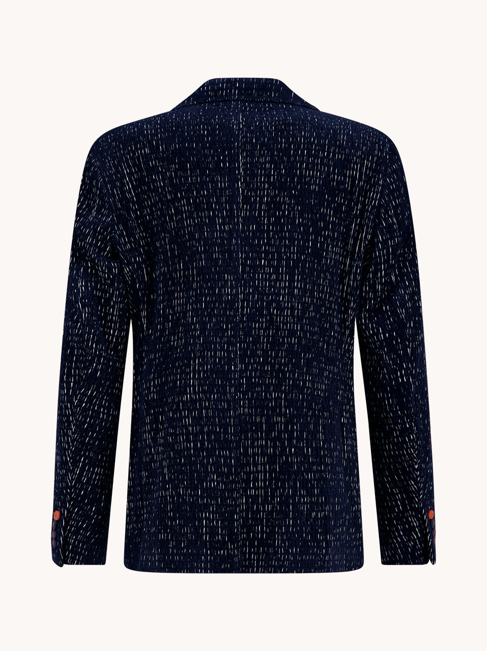 Blazer fancy rib
