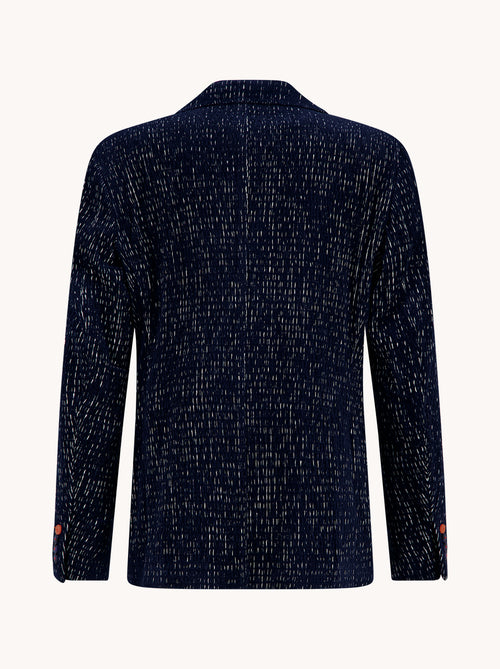 Blazer fancy rib
