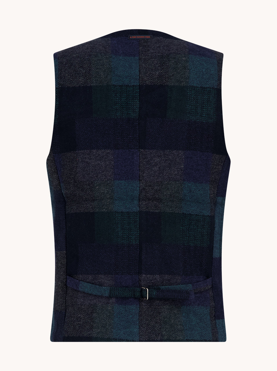 Waistcoat bold check