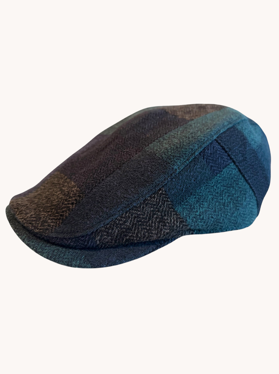 Flatcap Großes Karo