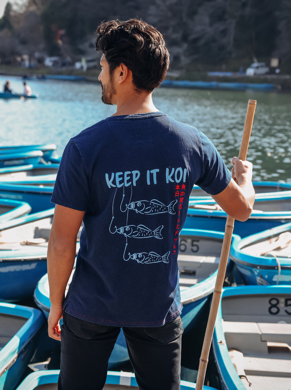 T-shirt keep it koi