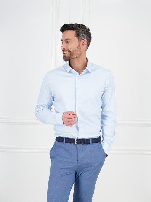 Shirt scale structure