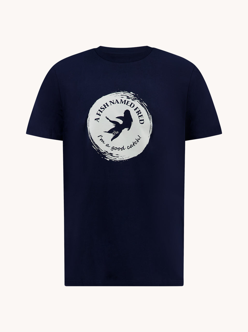 T-shirt A fish named Fred logo