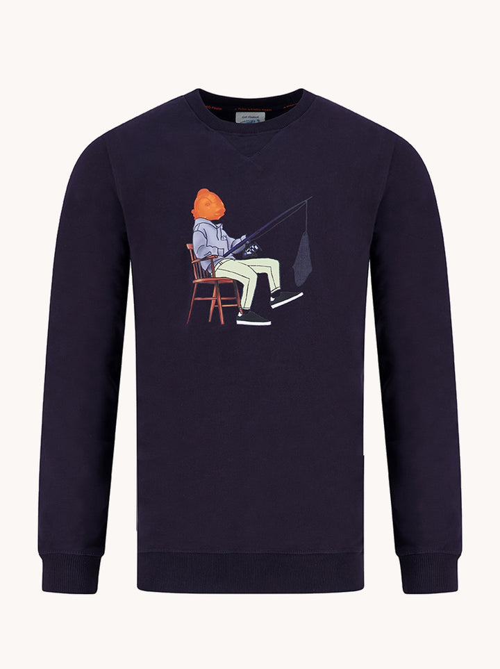 Sweater fishing Fred