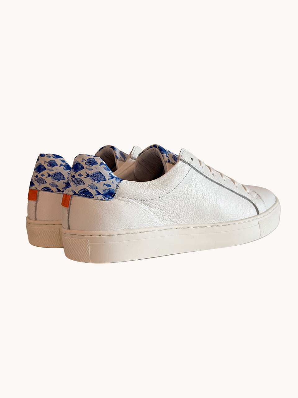 Sneaker leather