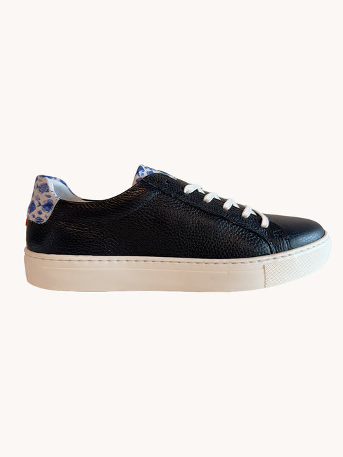 Sneaker leather
