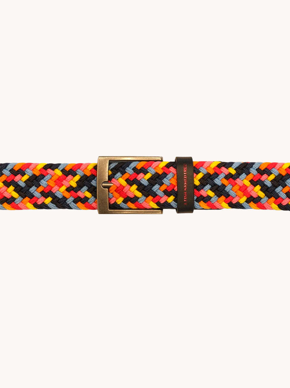 Belt braided elastic multi